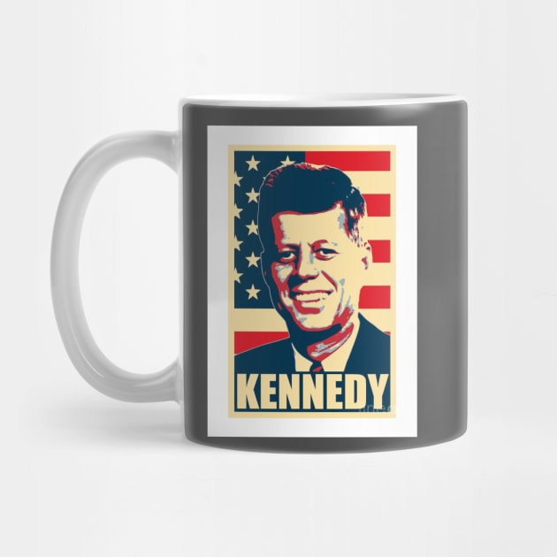 JFK Modern Design John F. Kennedy by Matt's Wild Designs